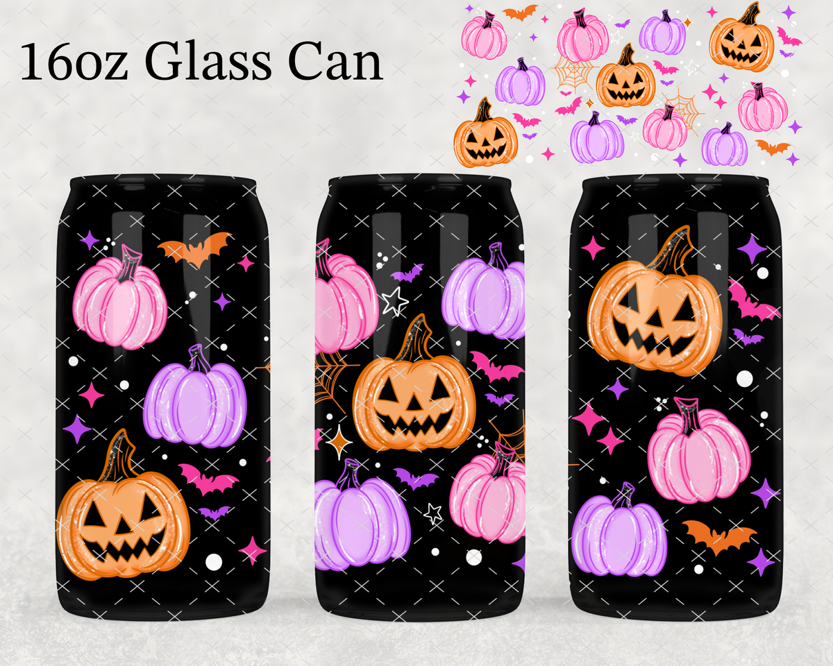 Colorful Pumpkins UV Cup Wrap