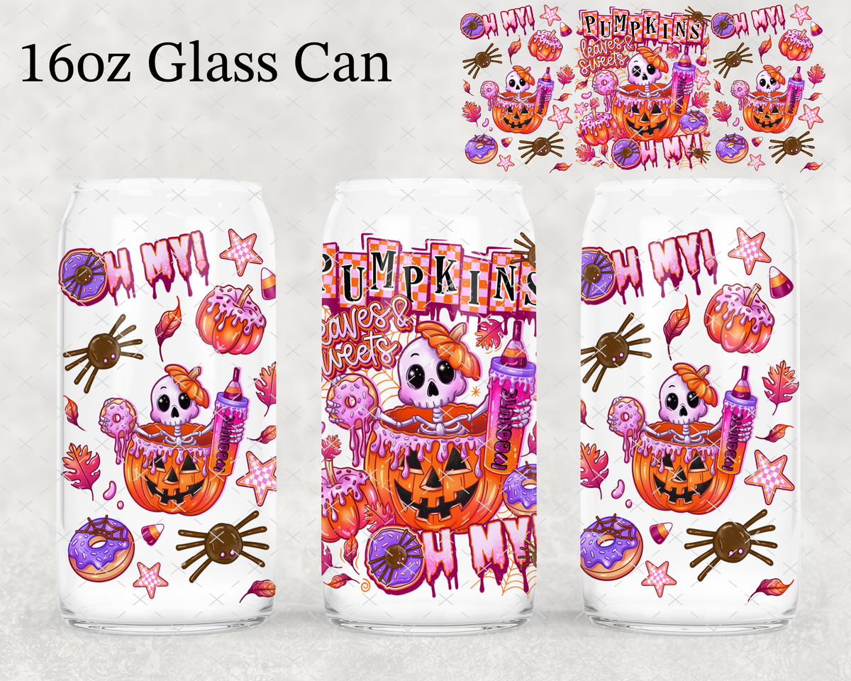 Oh My Pumpkins UV Cup Wrap