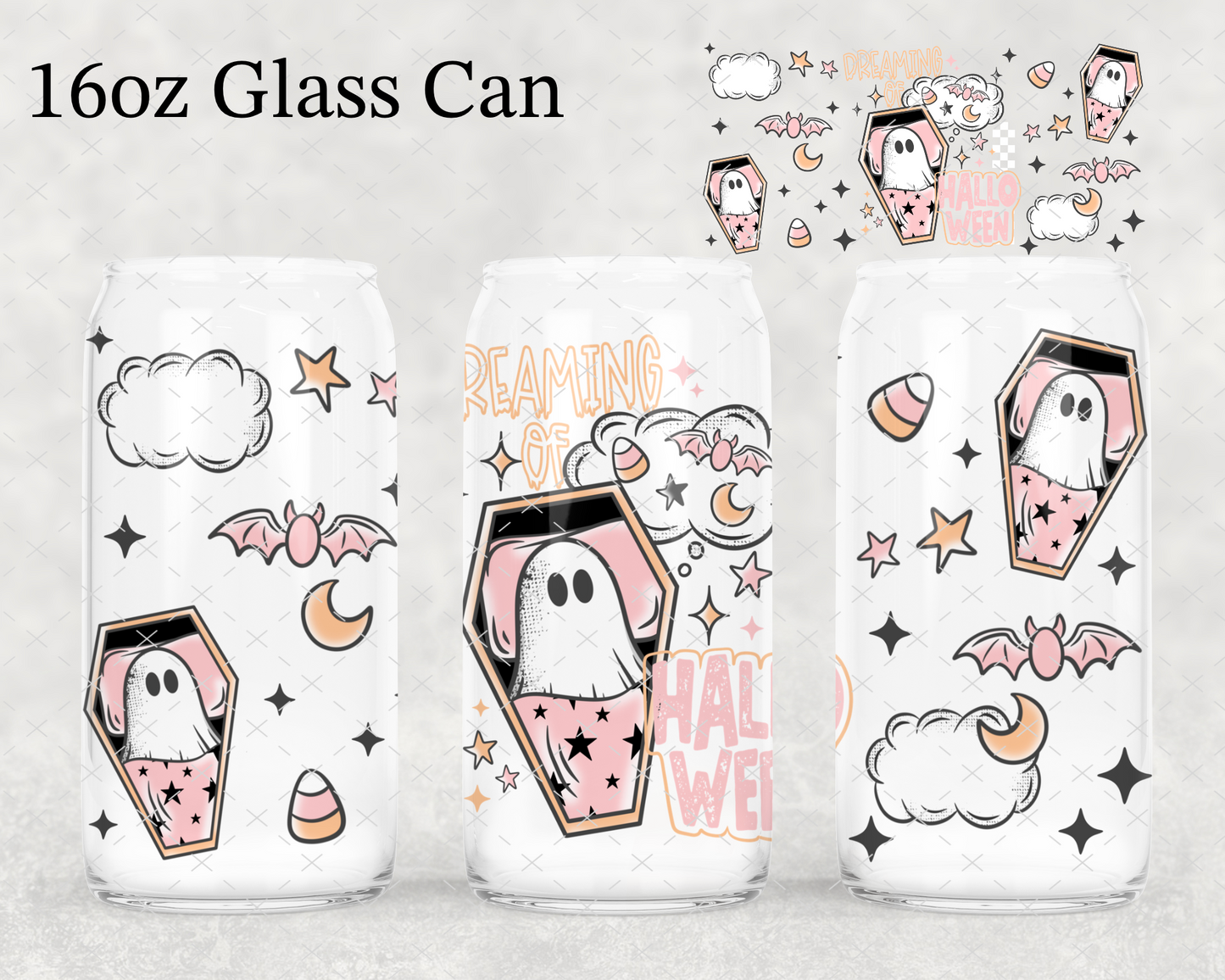 Dreamin Of Halloween UV Cup Wrap