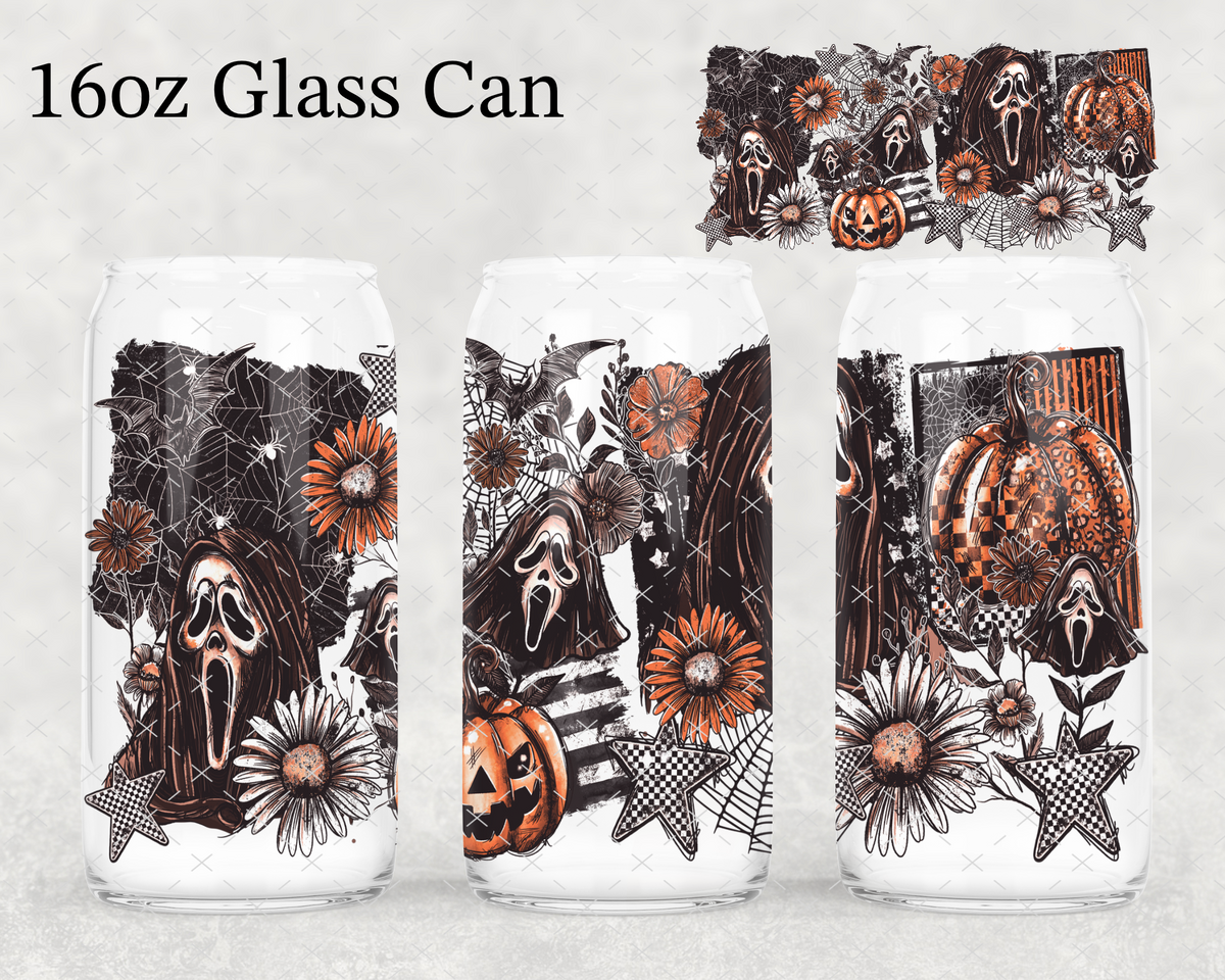 Vintage Floral G Face UV Cup Wrap