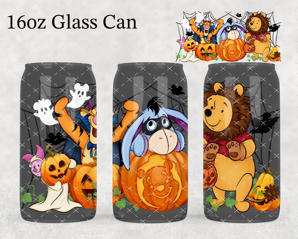 Spooky Bear & Friends UV Cup Wrap