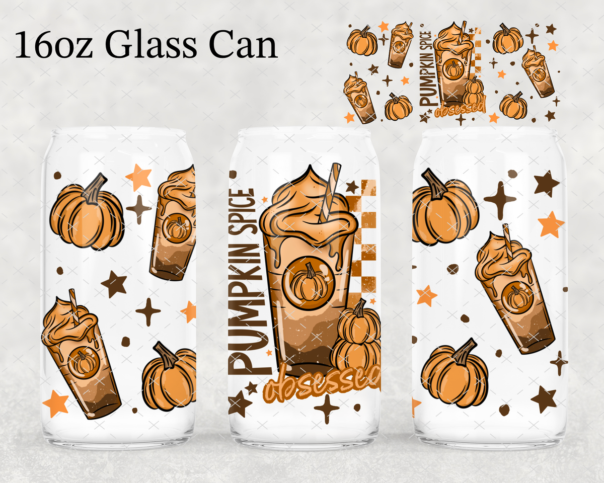 Pumpkin Spice UV Cup Wrap