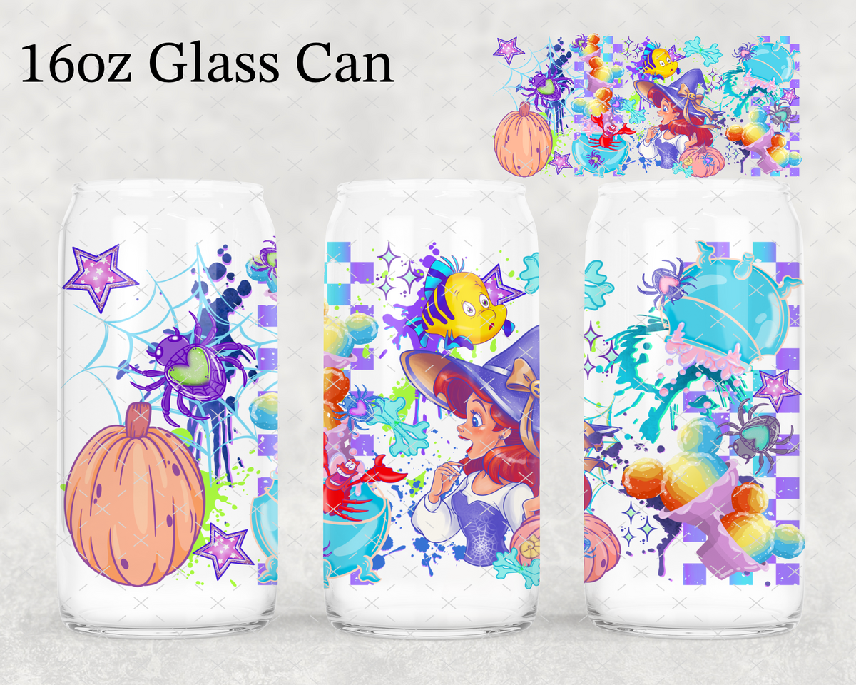 Spooky Mermaid UV Cup Wrap