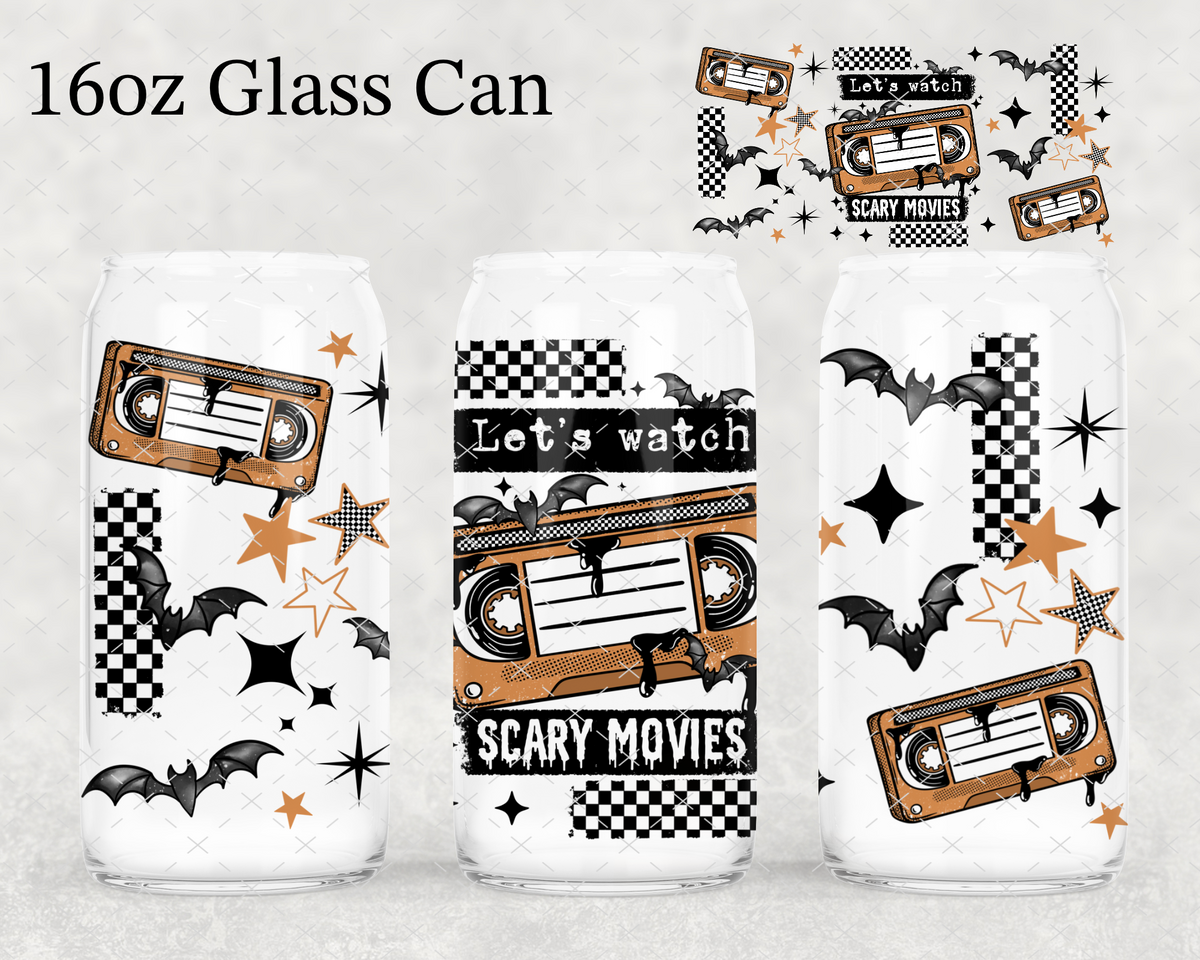Scary Movies UV Cup Wrap