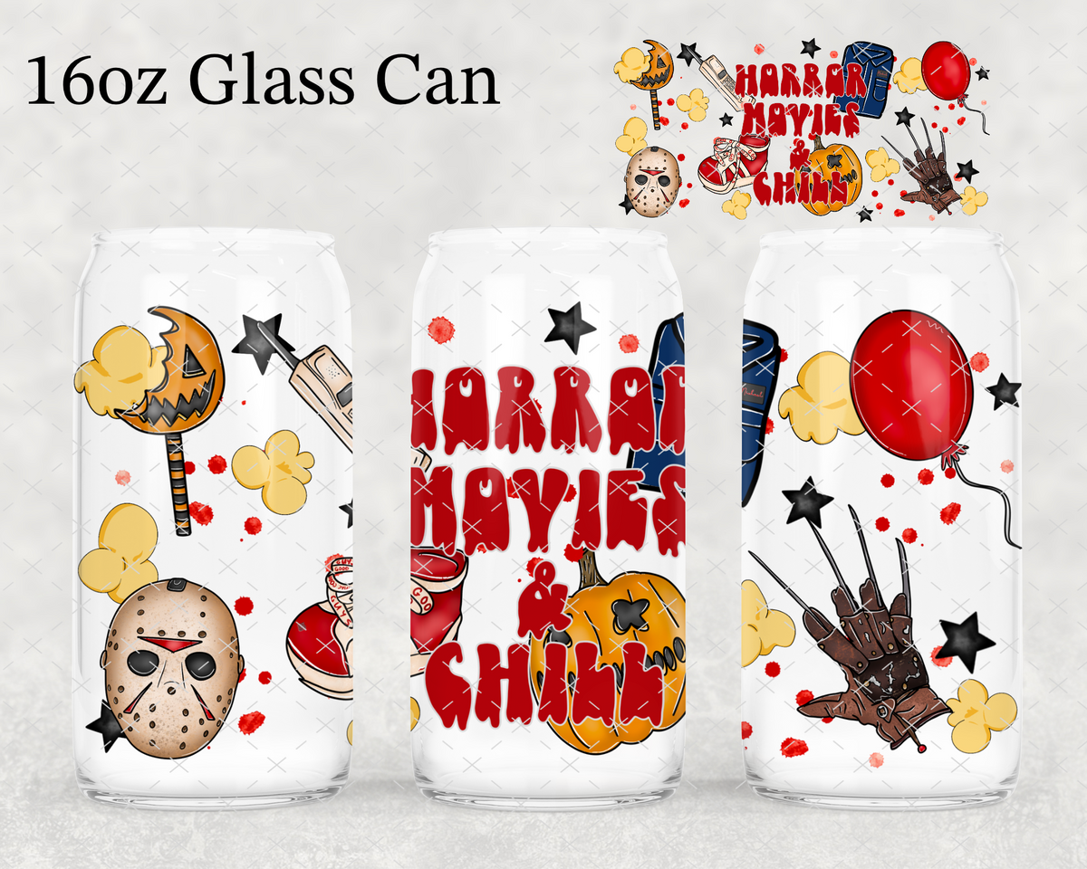 Horror Movies & Chill UV Cup Wrap