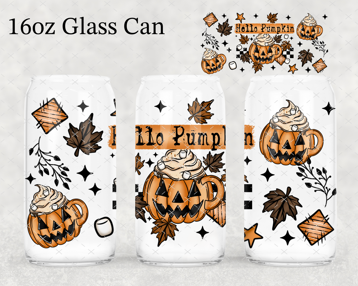 Hello Pumpkin UV Cup Wrap