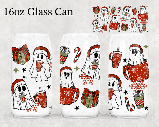 Christmas Ghosties UV Cup Wrap