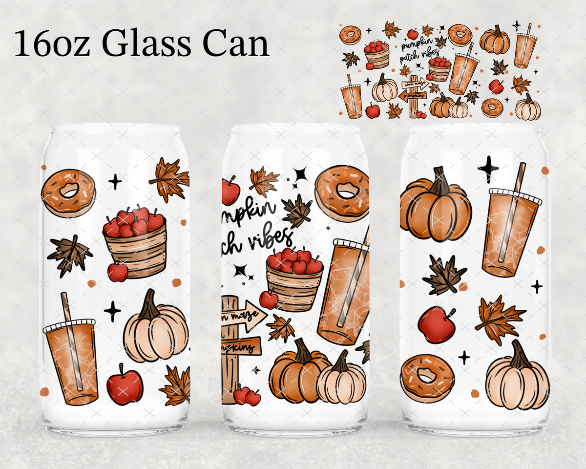 Pumpkin Patch Vibes UV Cup Wrap
