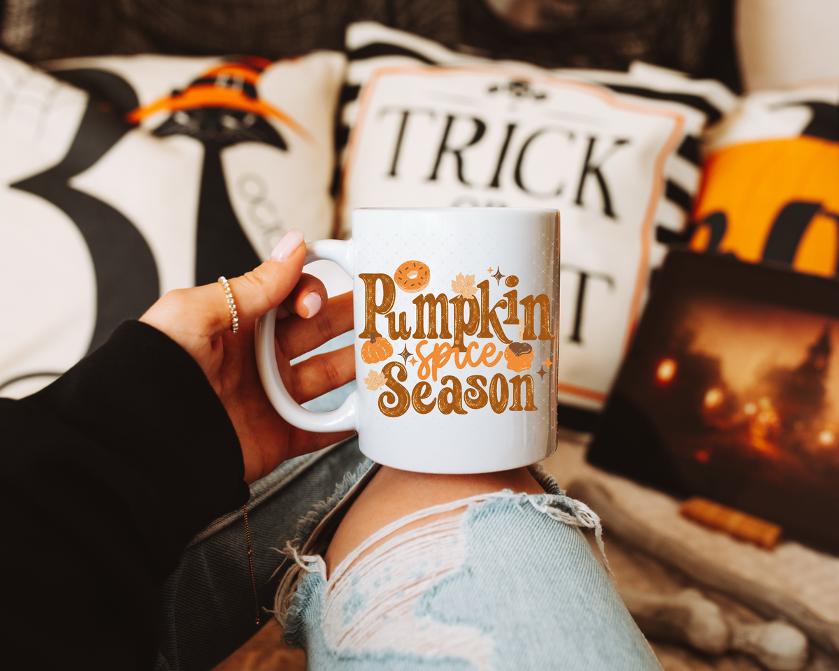 Pumpkin Spice Season UV Decal