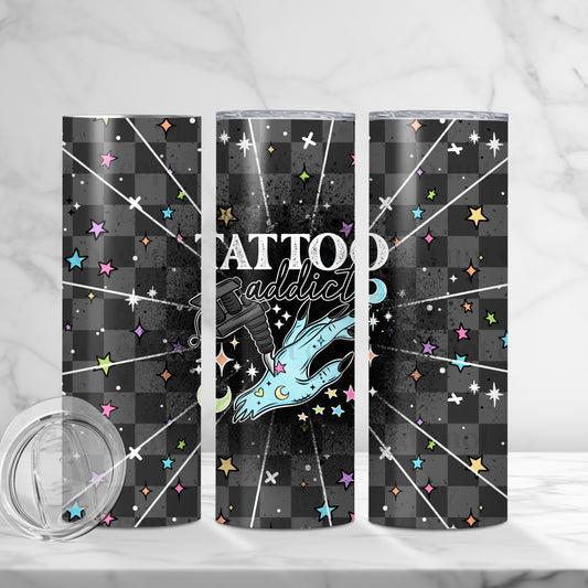 Tattoo Addict Sublimation Tumbler Wrap