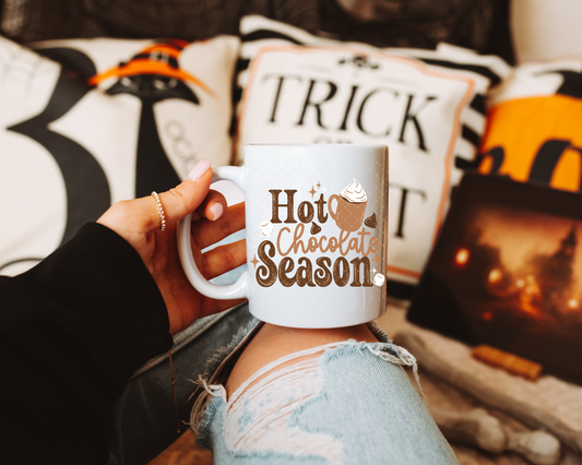Hot Chocolate Season UV Decal