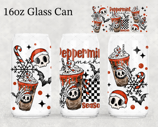 Peppermint Mocha Season UV Cup Wrap