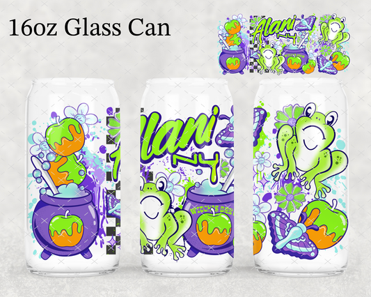 Neon Green Nu Witches Brew UV Cup Wrap