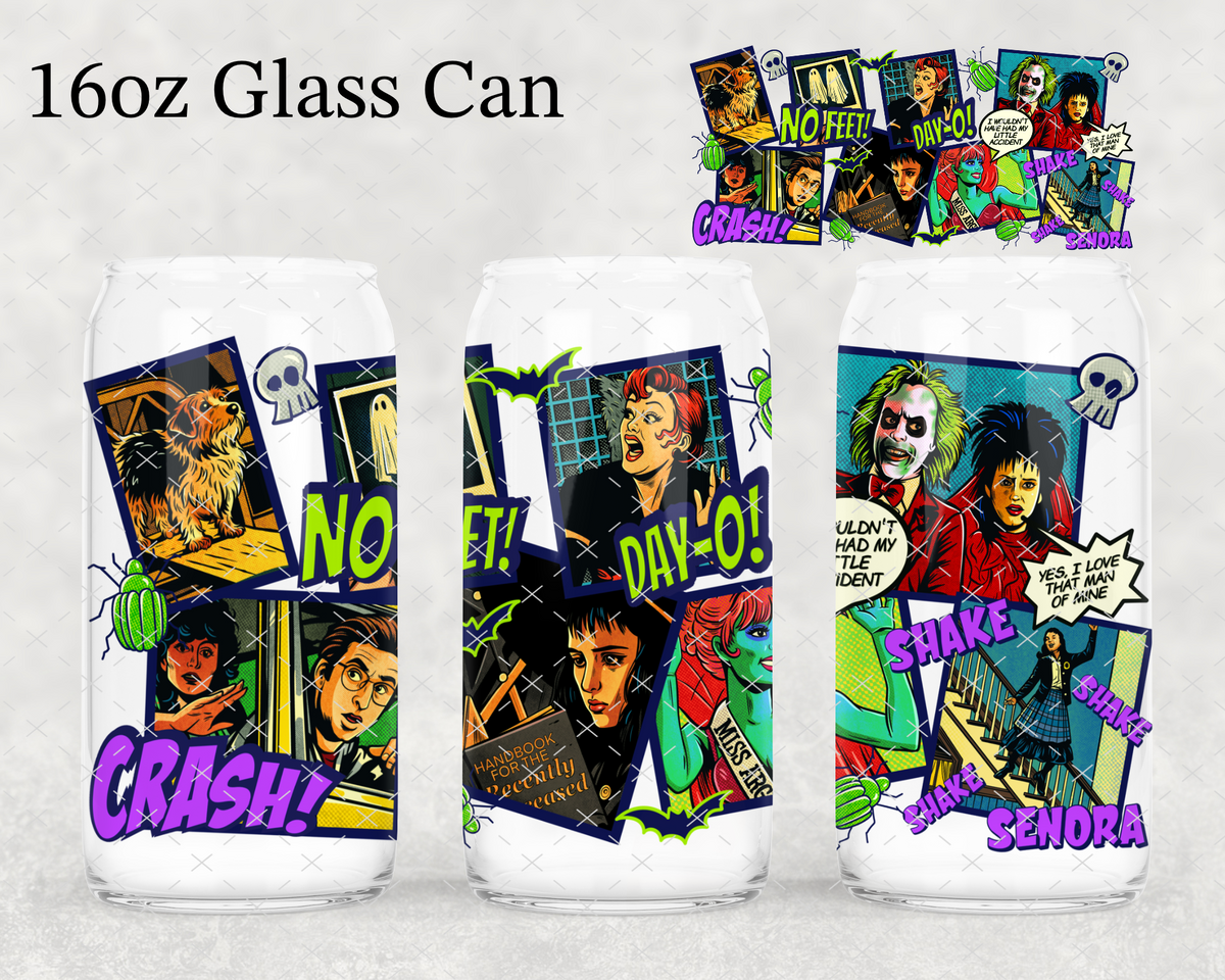 Beetle Comic UV Cup Wrap