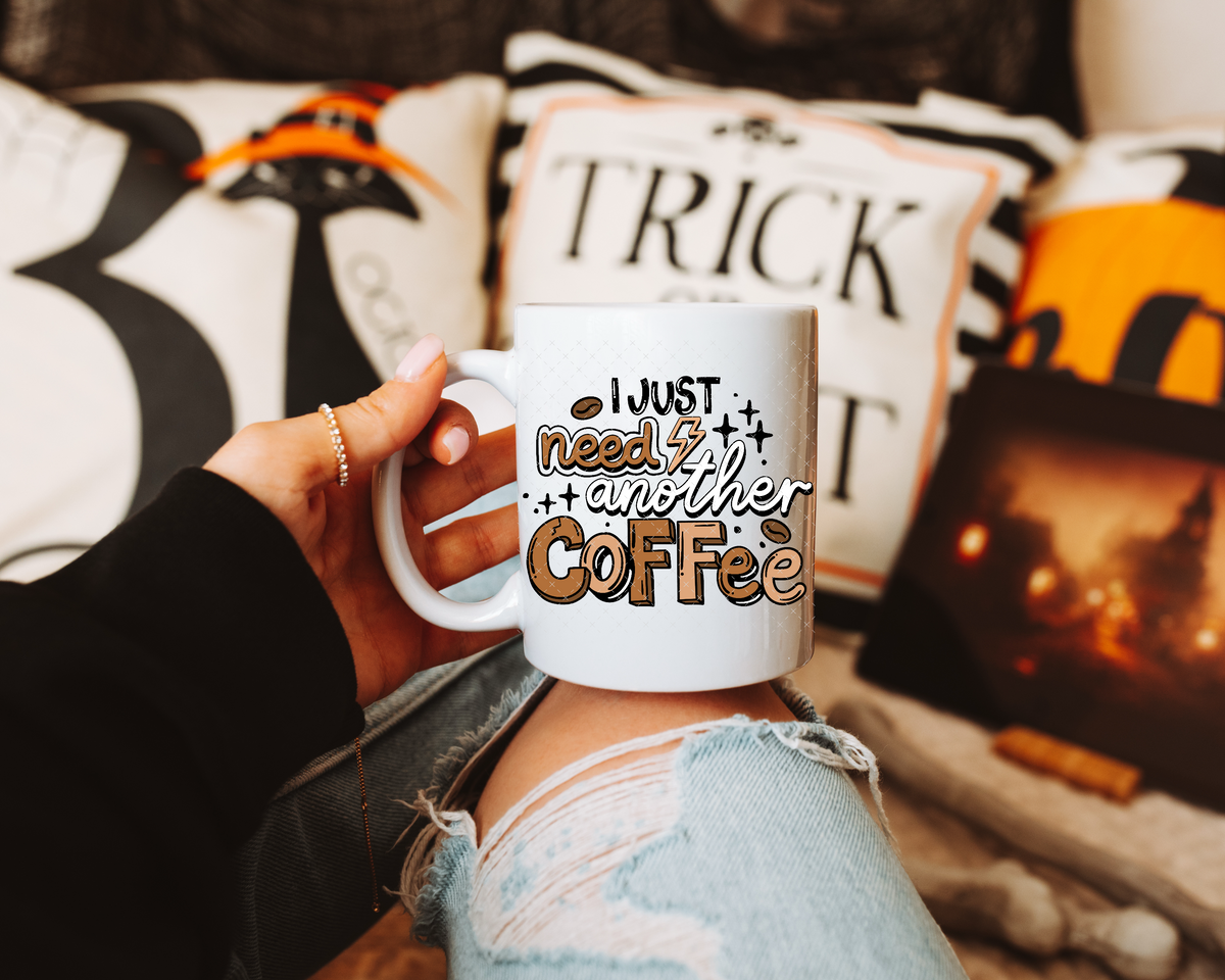 Need Another Coffee UV Decal