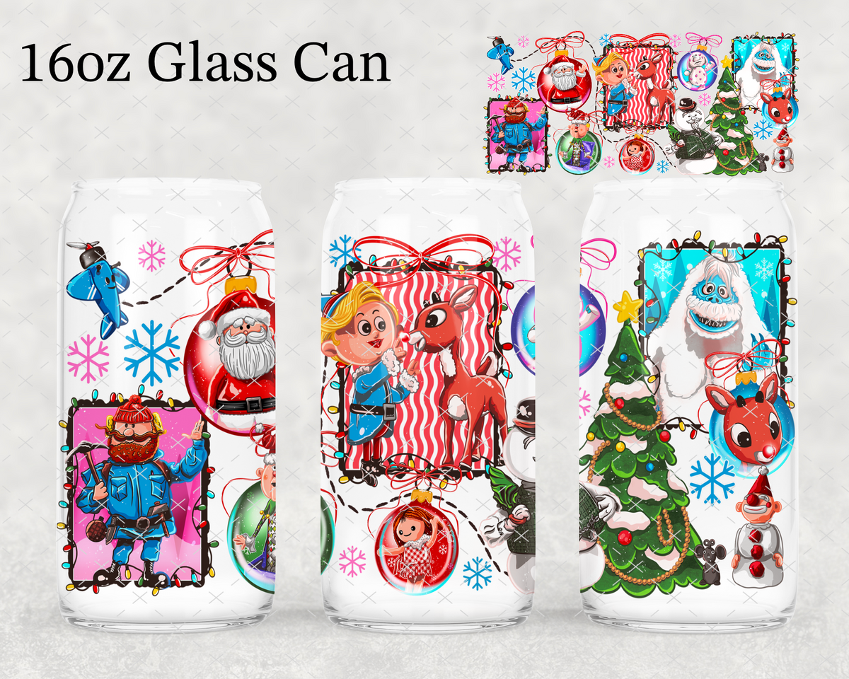 Rudolph & Friends UV Cup Wrap
