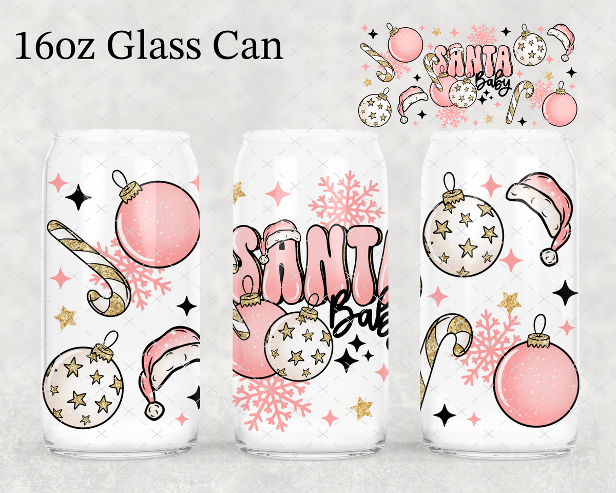 Santa Baby UV Cup Wrap