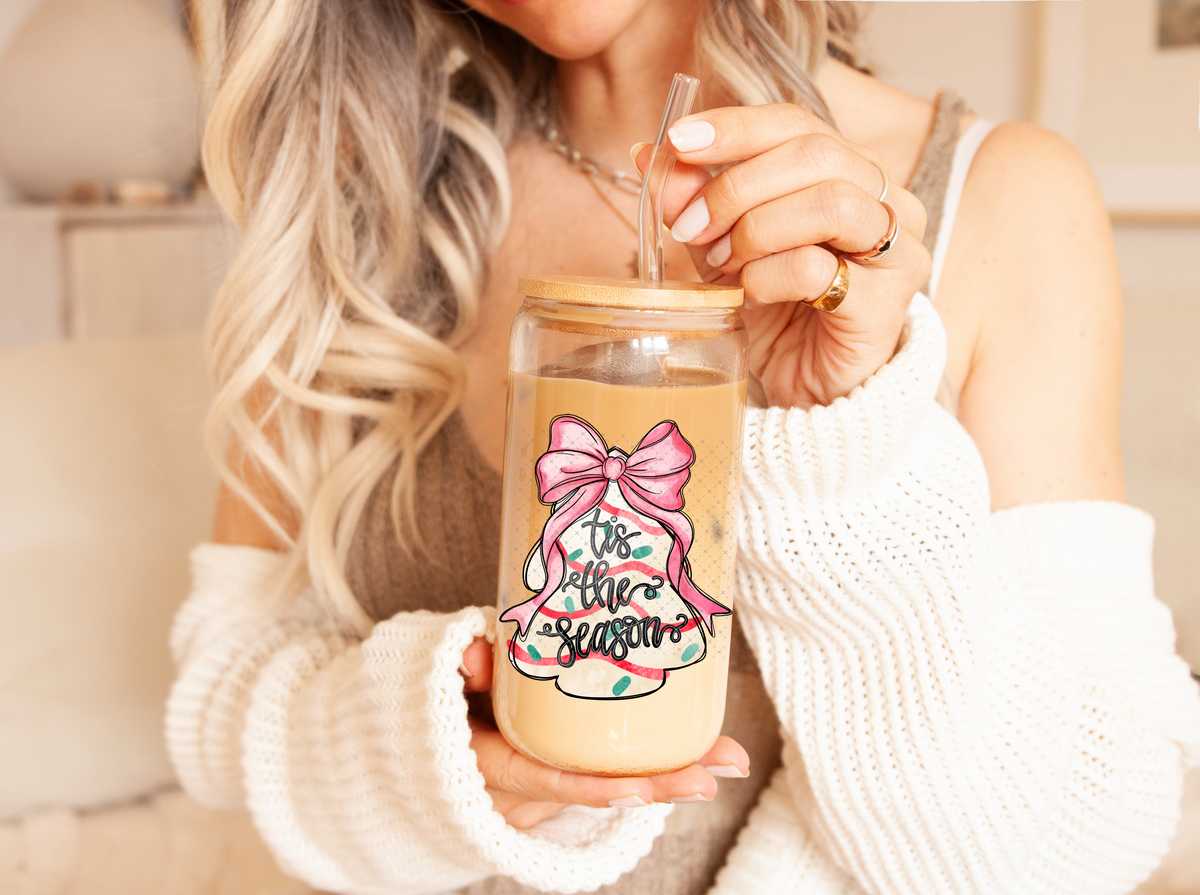 Tis The Season Tree Cake Coquette UV Decal