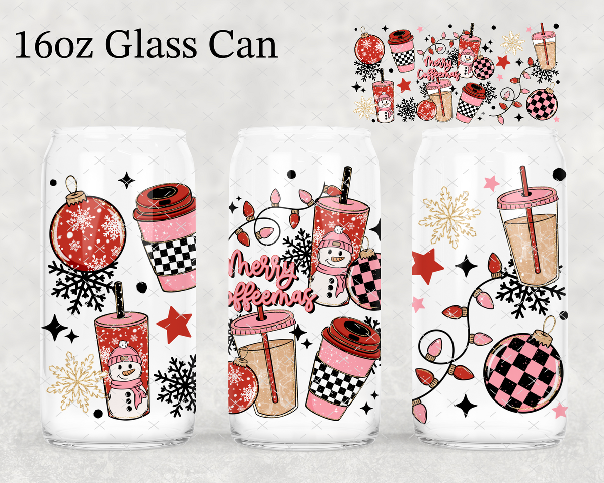Merry Coffeemas UV Cup Wrap