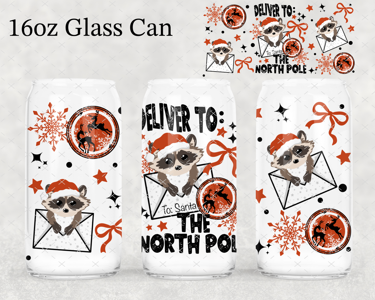 Deliver To Northpole UV Cup Wrap