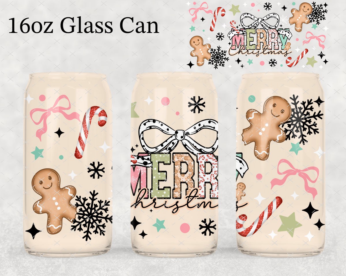 Merry Christmas UV Cup Wrap