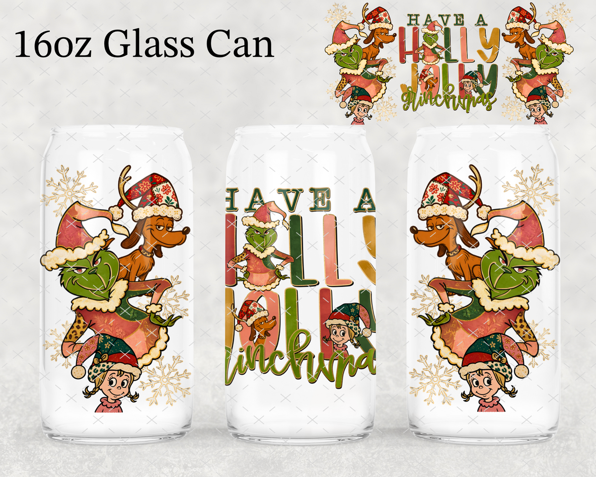 Holly Jolly Gmas UV Cup Wrap