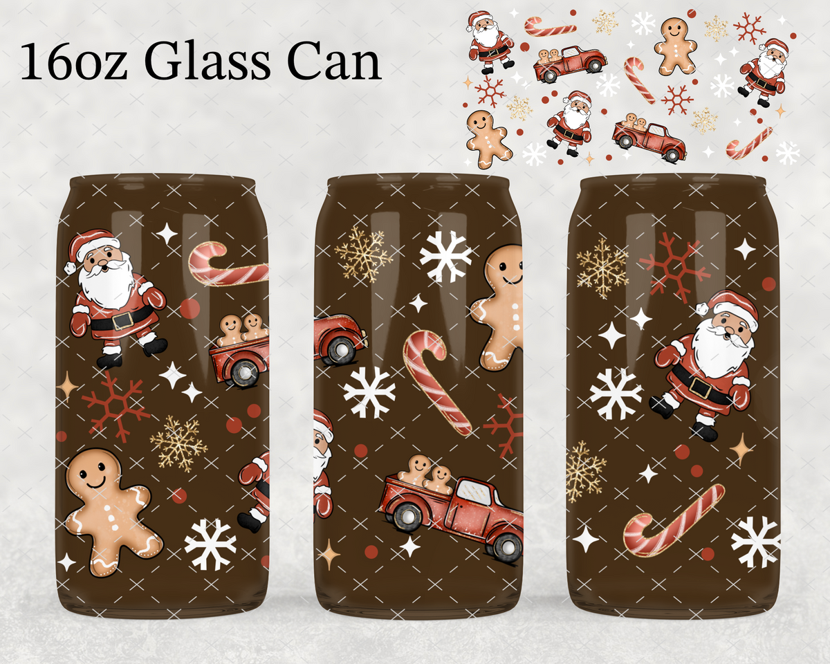 Christmas Things Truck UV Cup Wrap