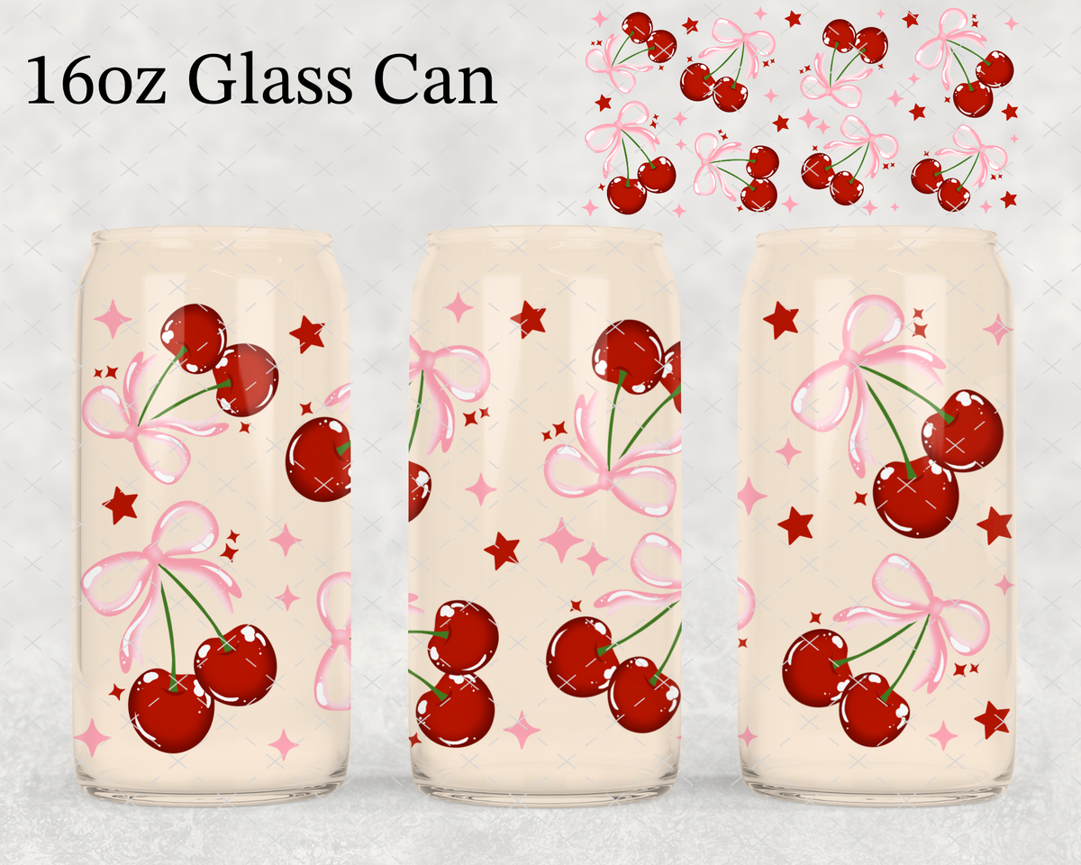 Cherry Coquette UV Cup Wrap