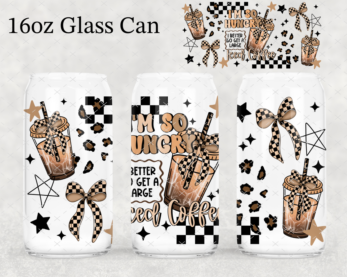 Iced Coffee UV Cup Wrap