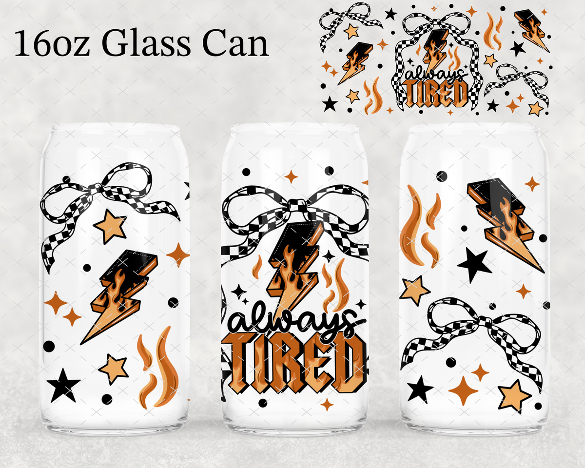 Always Tired UV Cup Wrap