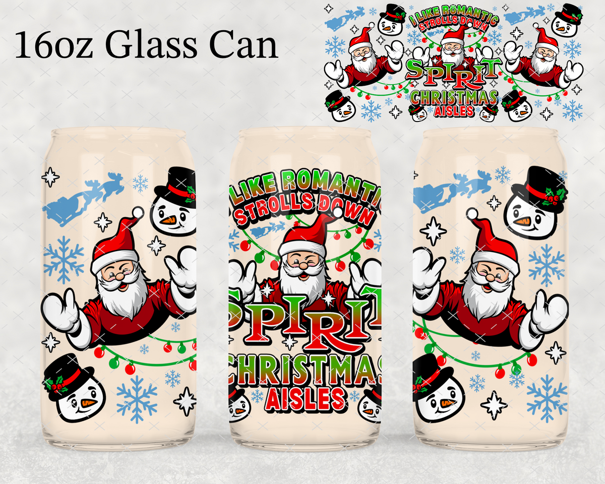 Spirit Christmas Aisles UV Cup Wrap