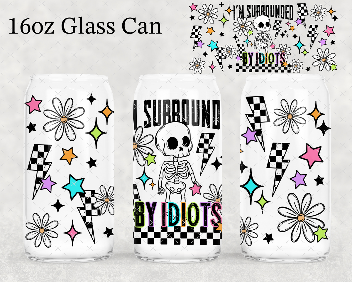 Surrounded By Idiots UV Cup Wrap