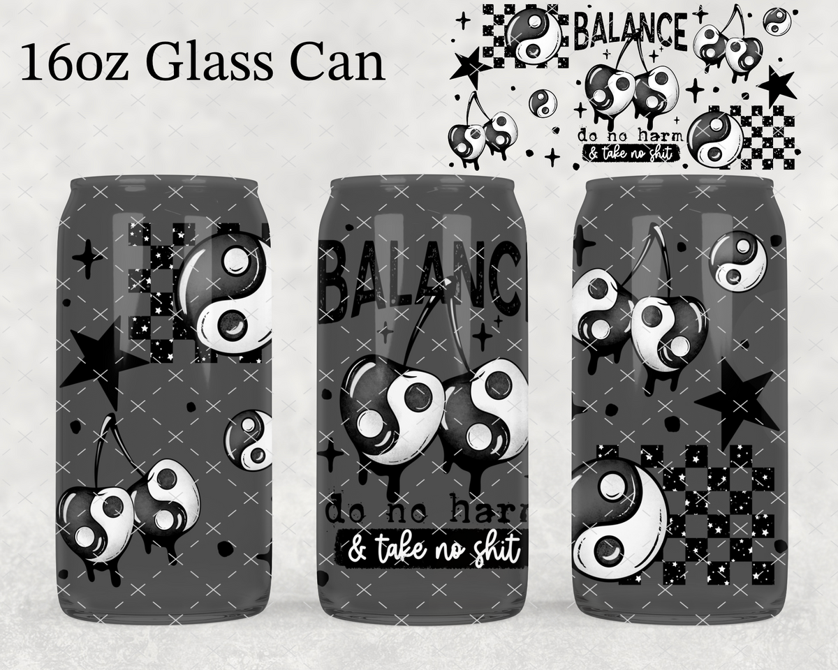 Yin Yang Cherries UV Cup Wrap