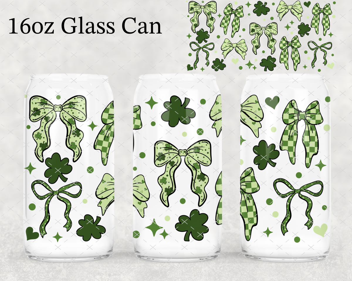 MTO Irish Bows UV Cup Wrap