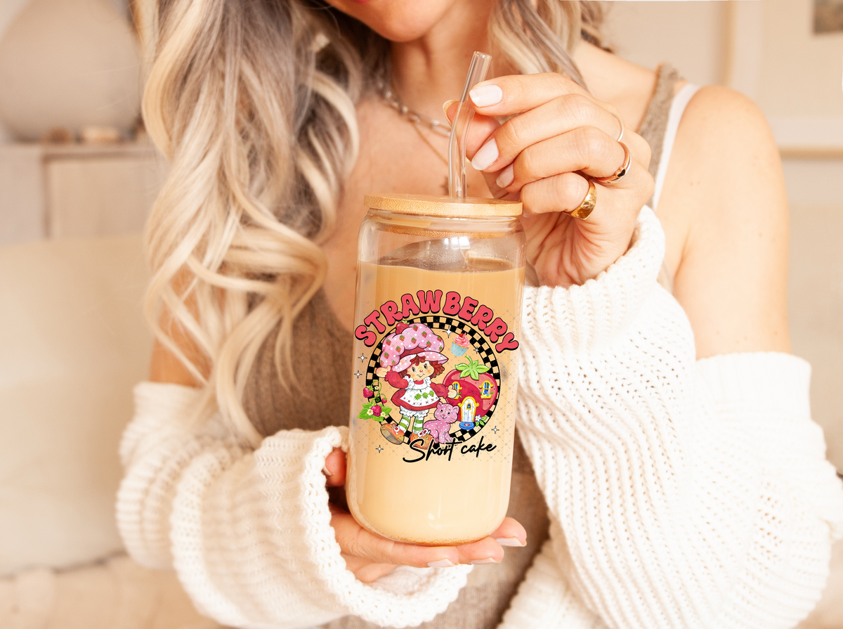 Strawberry Girl UV Decal