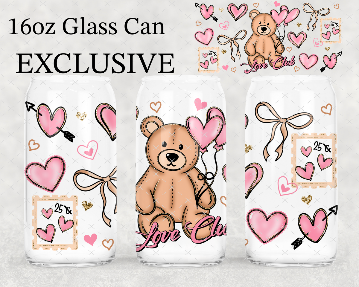 MTO **EXCLUSIVE** Love Club Bear UV Cup Wrap