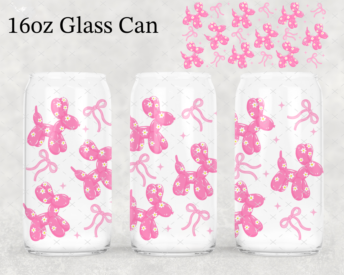 MTO Daisy Balloon Dog UV Cup Wrap