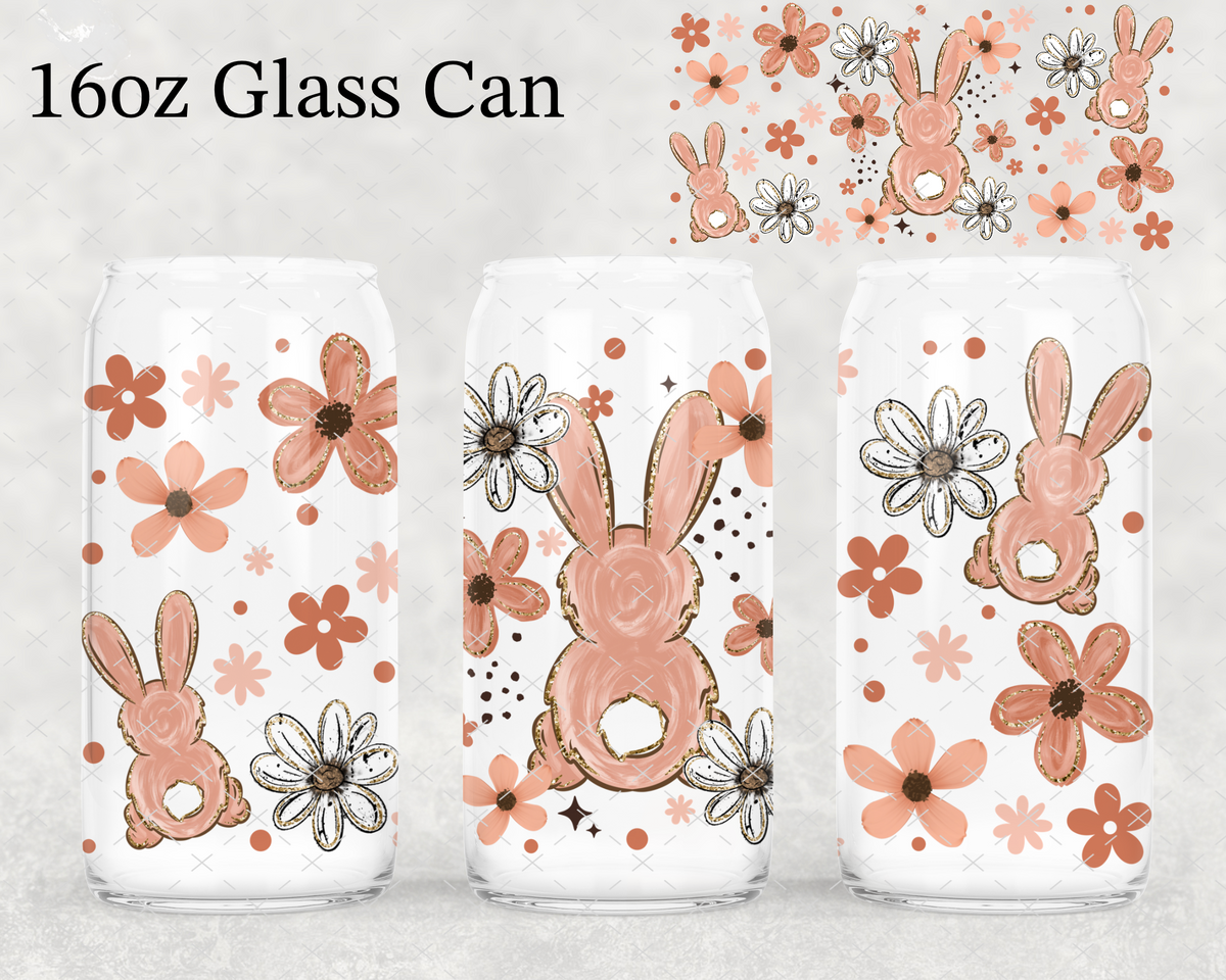 MTO Peach Bunnies UV Cup Wrap