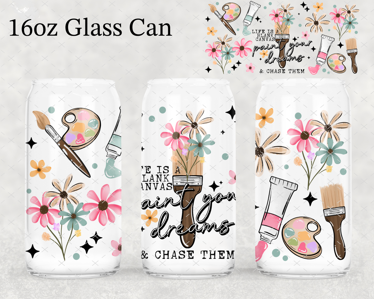 MTO Blank Canvas UV Cup Wrap