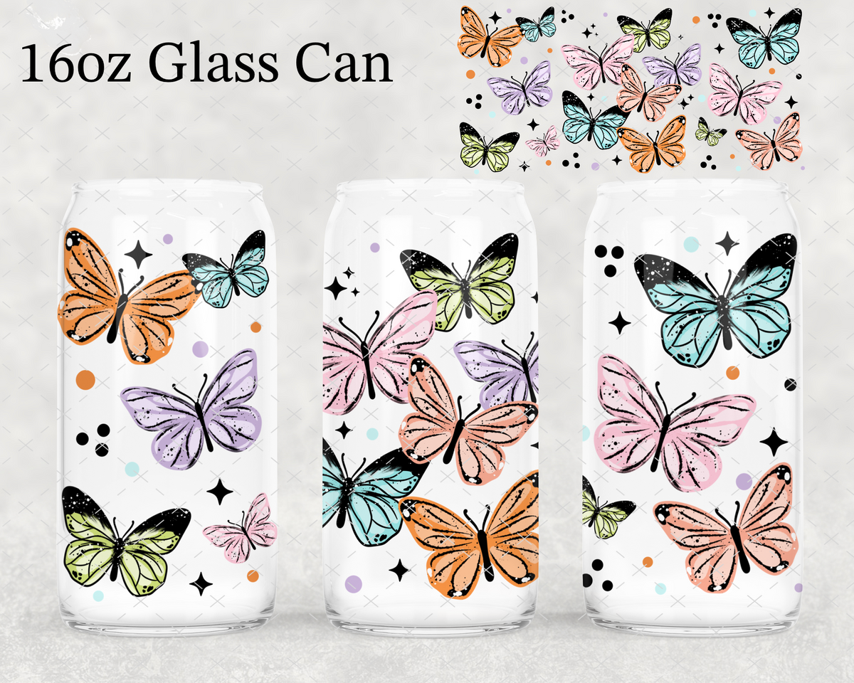 MTO Butterflies UV Cup Wrap