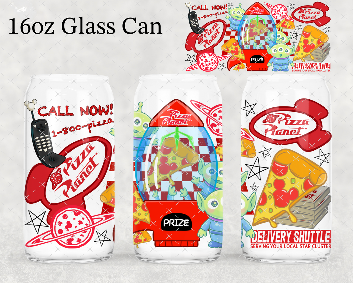 MTO Pizza Planet UV Cup Wrap