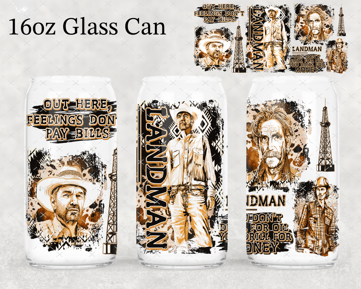 MTO Landman Pay Bills UV Cup Wrap