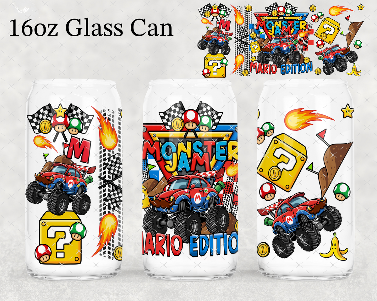 MTO Monster Trucks UV Cup Wrap