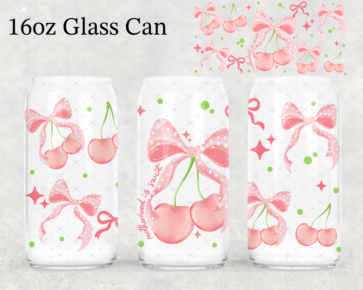 MTO Pink Coquette Cherries UV Cup Wrap