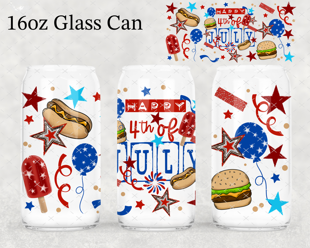 MTO 4th Of July UV Cup Wrap
