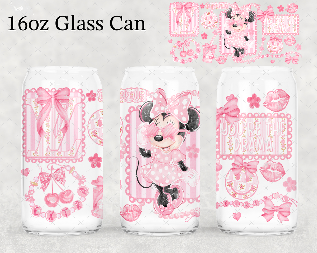 Pink Mouse UV Cup Wrap