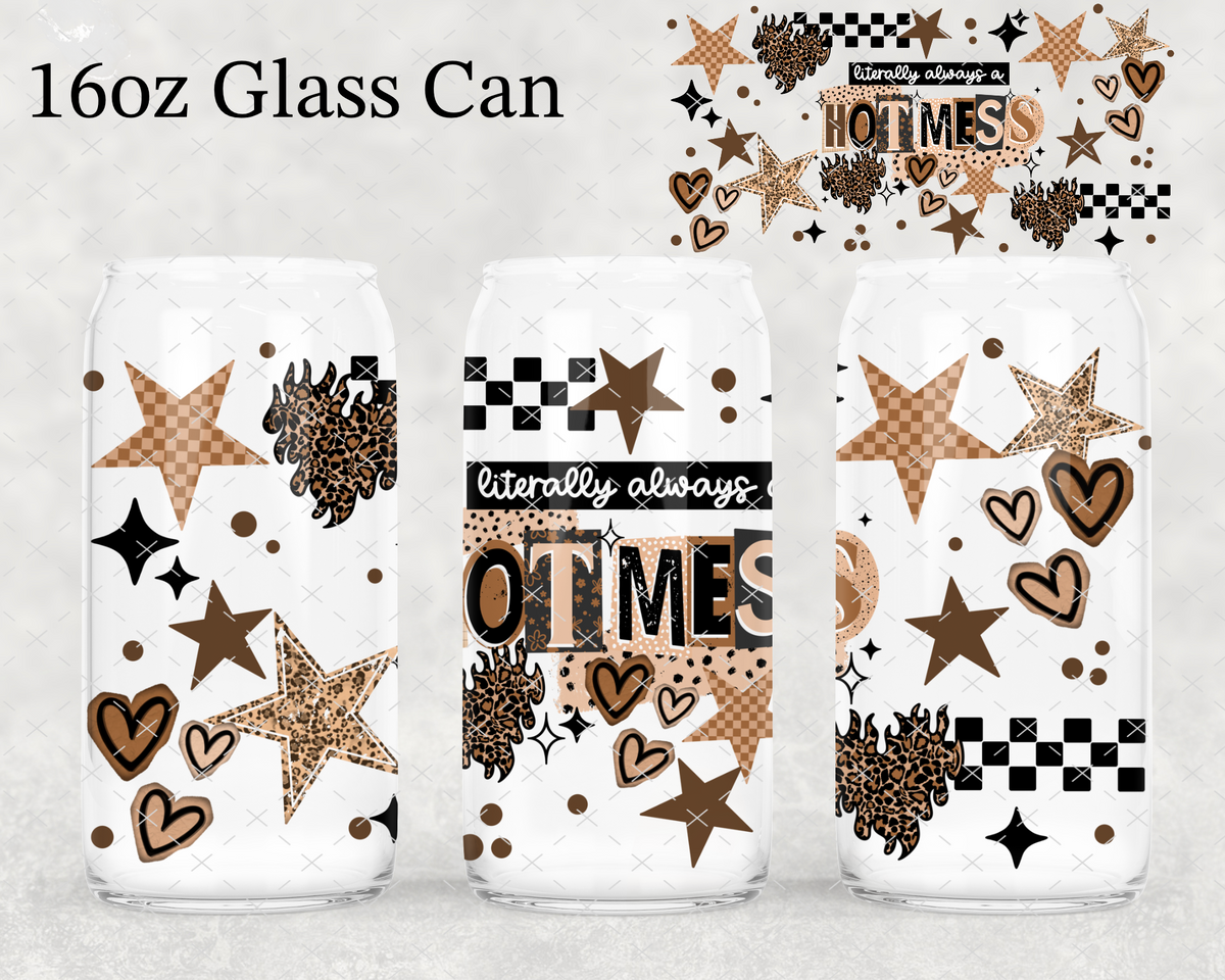 Tan Hot Mess UV Cup Wrap