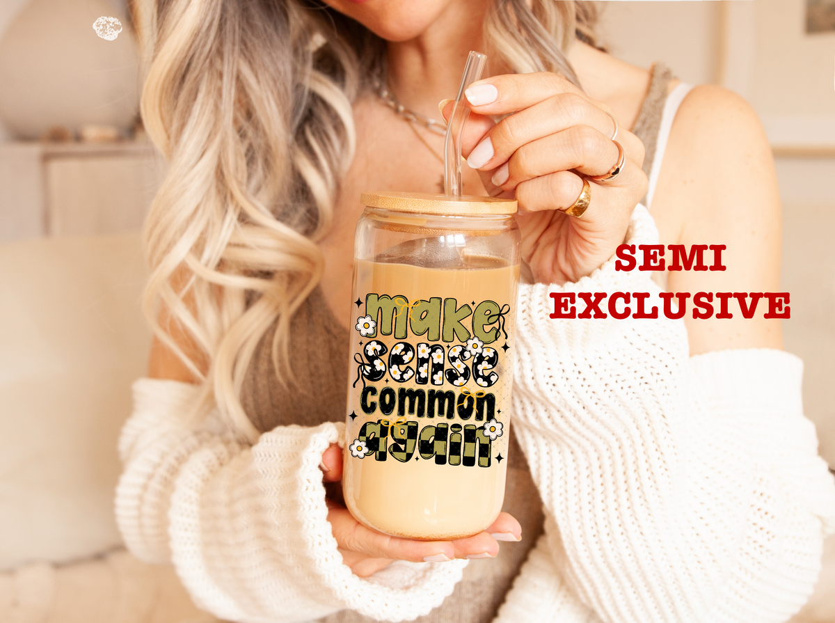 Make Sense Common Again UV Decal