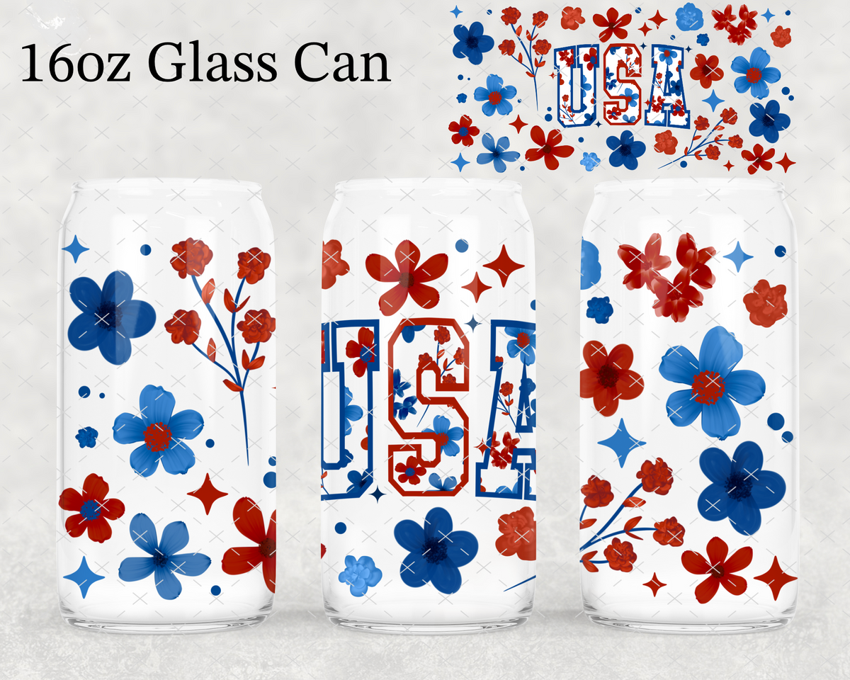 MTO **EXCLUSIVE** USA Floral UV Cup Wrap