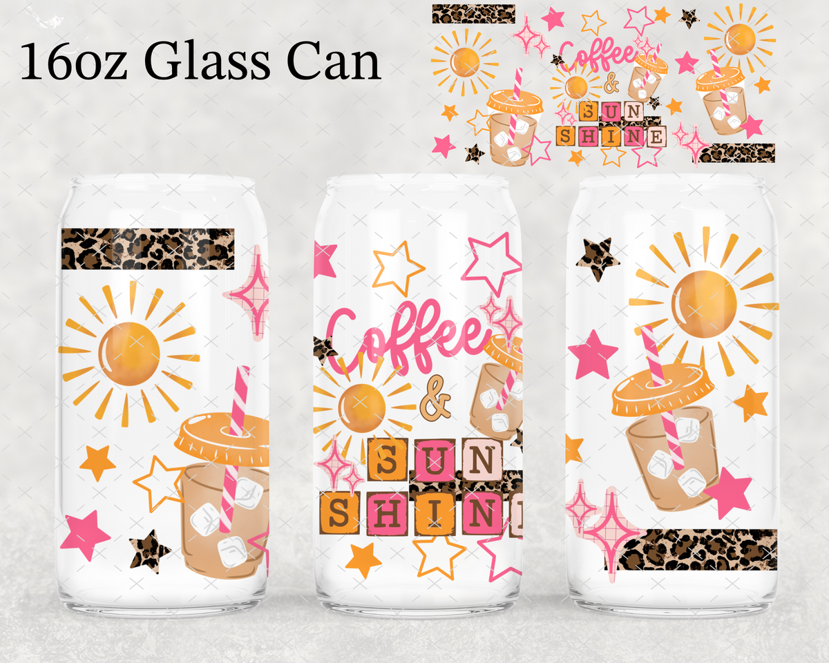 Coffee & Sunshine UV Cup Wrap